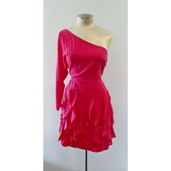 BCBGMaxAzria Dresses & Skirts - SALE! BCBGMaxazria Azalea One Shoulder Dress #136